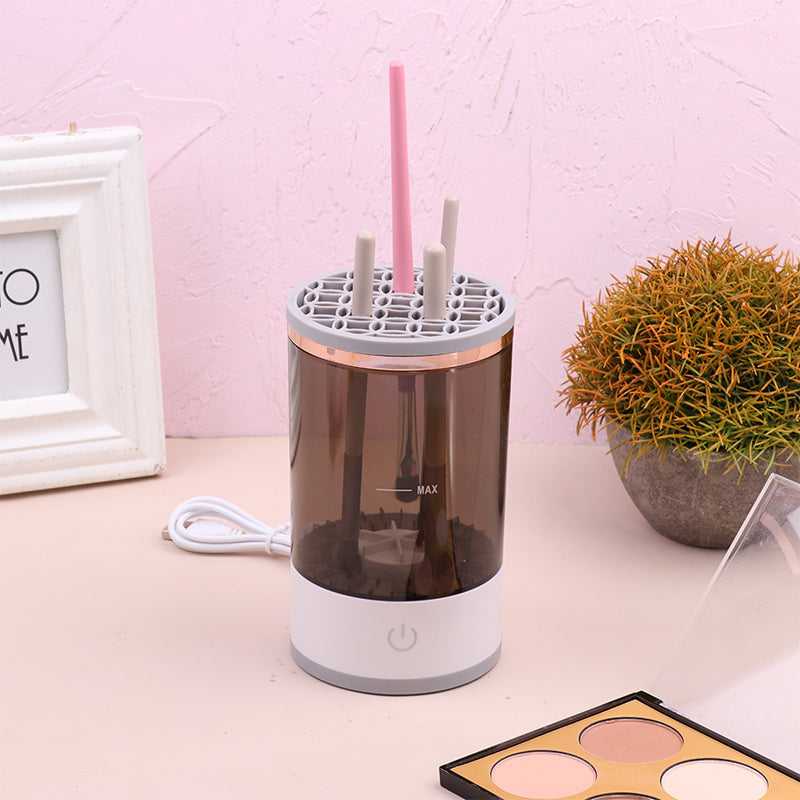 Automatic Makeup Brush Cleaner — Clean Brushes in Seconds