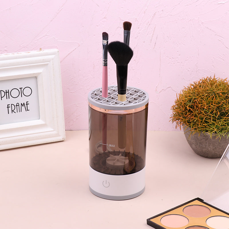 Automatic Makeup Brush Cleaner — Clean Brushes in Seconds