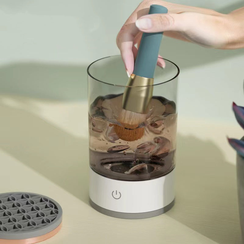 Automatic Makeup Brush Cleaner — Clean Brushes in Seconds